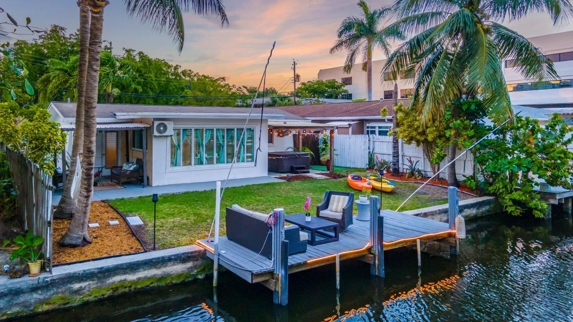 Riverwalk Villa I Private Dock & Hot Tub Fort Lauderdale Exteriér fotografie